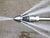 Sewer Jetter Drain Cleaning Nozzle – 1/4" Quick Connect 6 Rear Jets