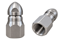 1/8 High Pressure Sewer/Drain Nozzle - 7 Hole Type 4