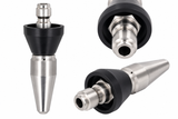 Sewer Jetter Drain Cleaning Nozzle – 1/4" Quick Connect 6 Rear Jets