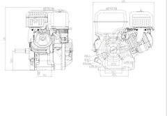 RATO 15HP Electric Start